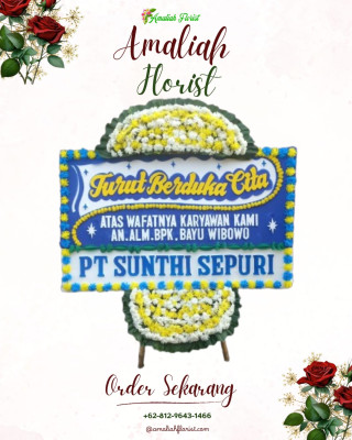Papan Bunga Duka di Dedai