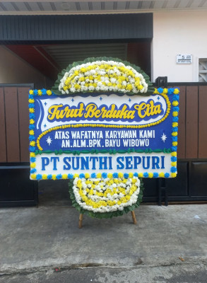 Papan Bunga Duka di Dedai