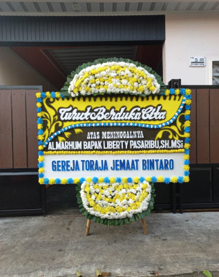 Papan Bunga Duka di Dedai
