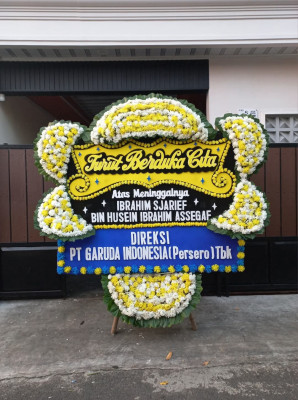 Papan Bunga Duka di Dedai