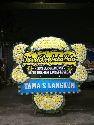 Papan Bunga Duka di Dedai